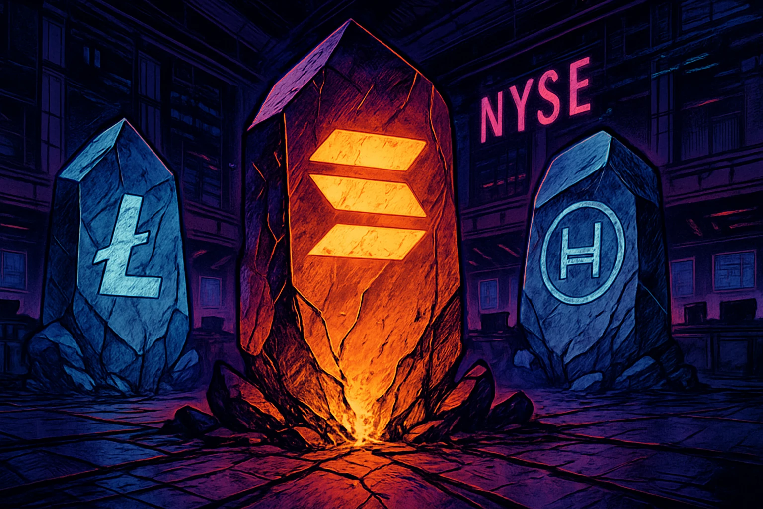 सोलाना, एलटीसी और एचबीएआर स्पॉट ईटीएफ आज रात यूएस एक्सचेंज में सूचीबद्ध होंगे! स्टेकिंग के लिए समर्थन altcoin फंडों के लिए एक नया अध्याय प्रज्वलित करता है